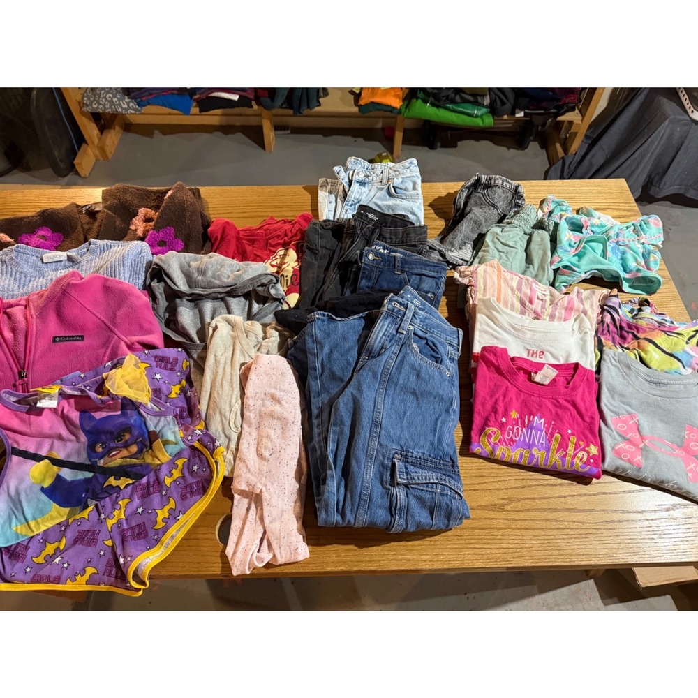 Girls Clothing Lot Size 10 12 Columbia Under Armour Old Navy Cat & Jack 20+ Pcs